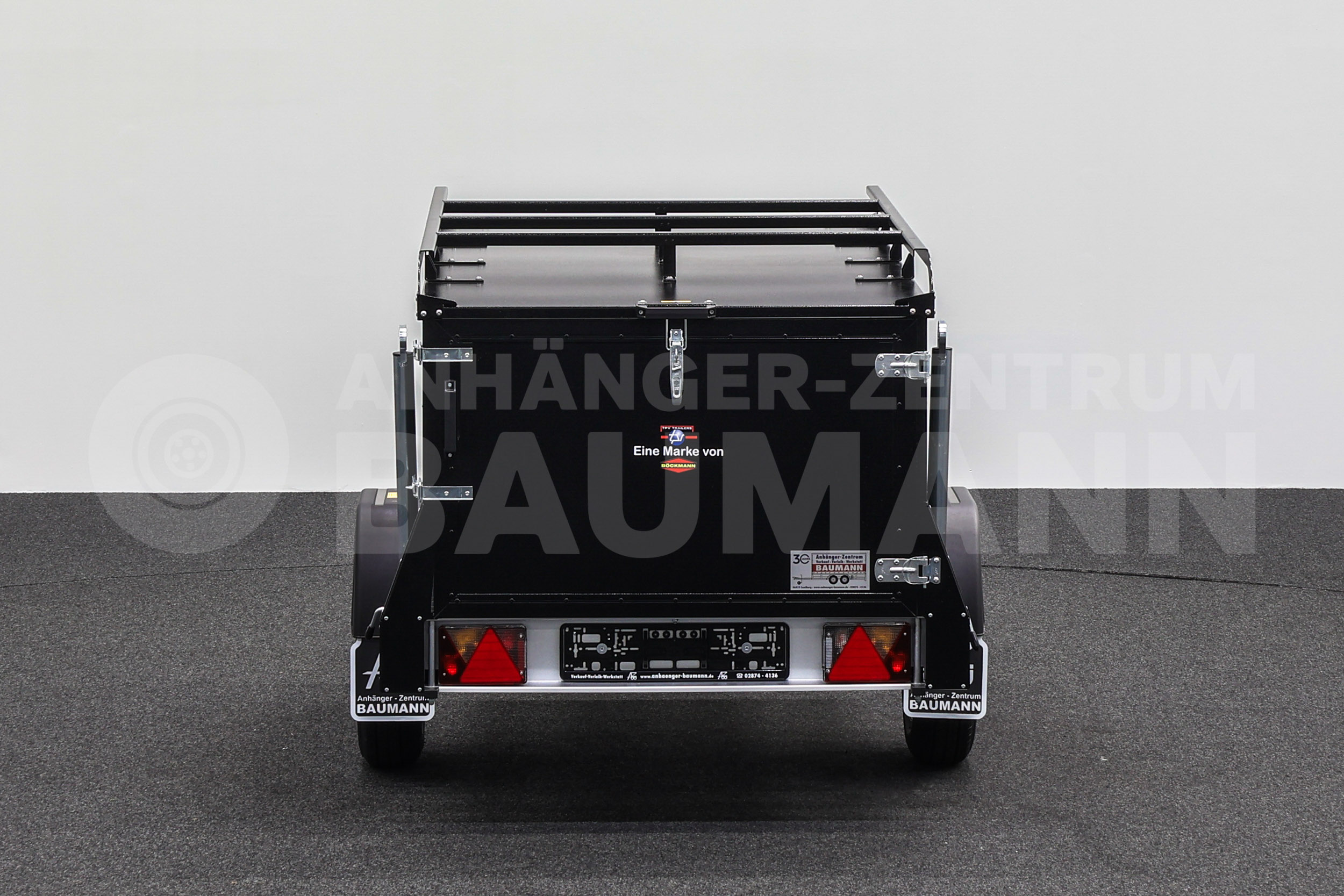 TPV TRAILERS | BÖCKMANN KT-EB2 | SCHWARZ