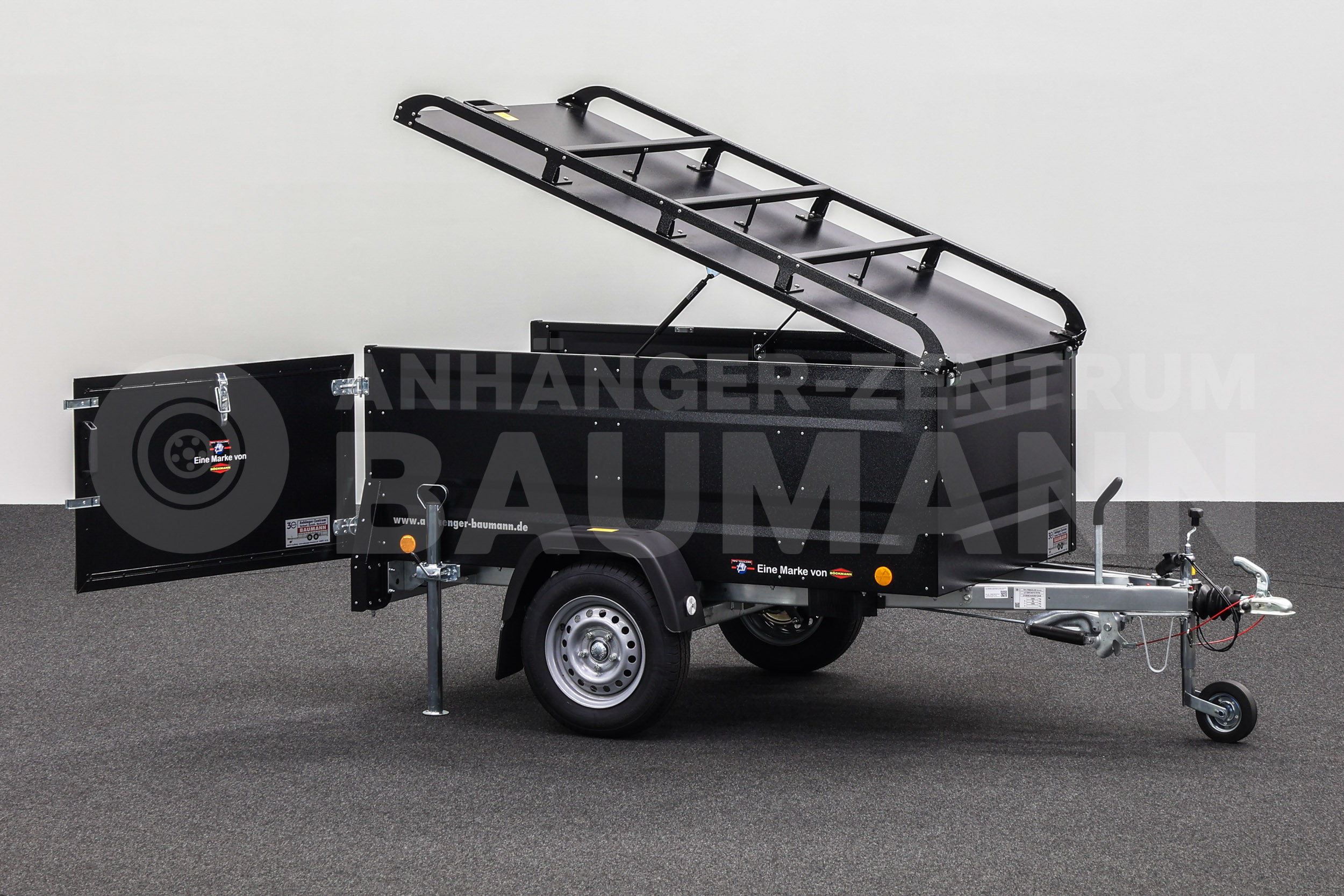 TPV TRAILERS | BÖCKMANN KT-EB2 | SCHWARZ
