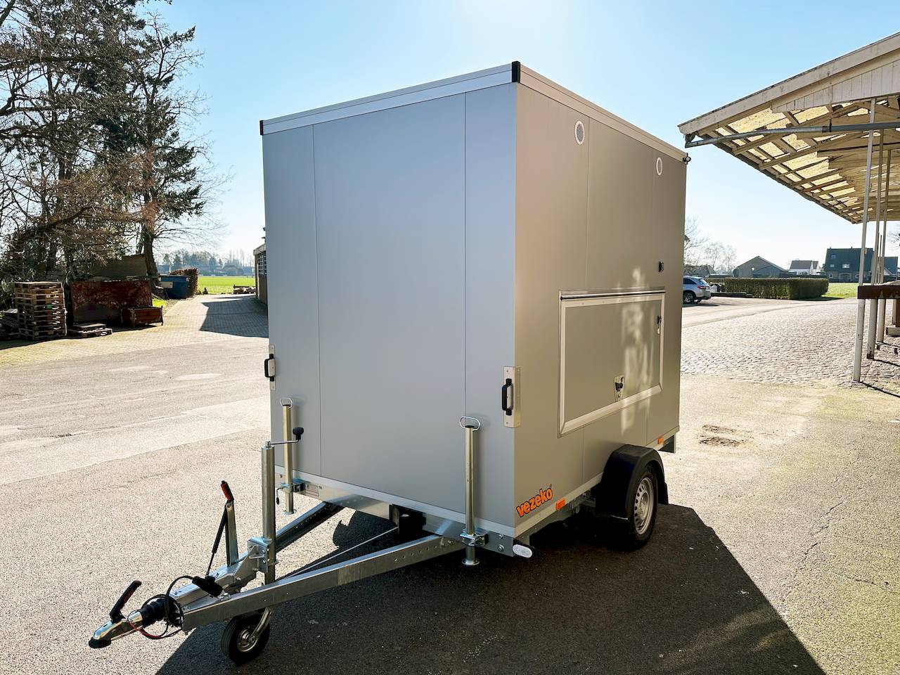 VEZEKO WC D 24.72 1+1 | TOILETTENANHÄNGER | SILBER 