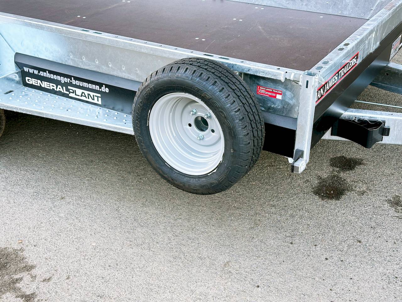 BRIAN JAMES GENERAL PLANT 551-4018-35-3-12 | TRIDEM | SCHWERLASTRAMPE