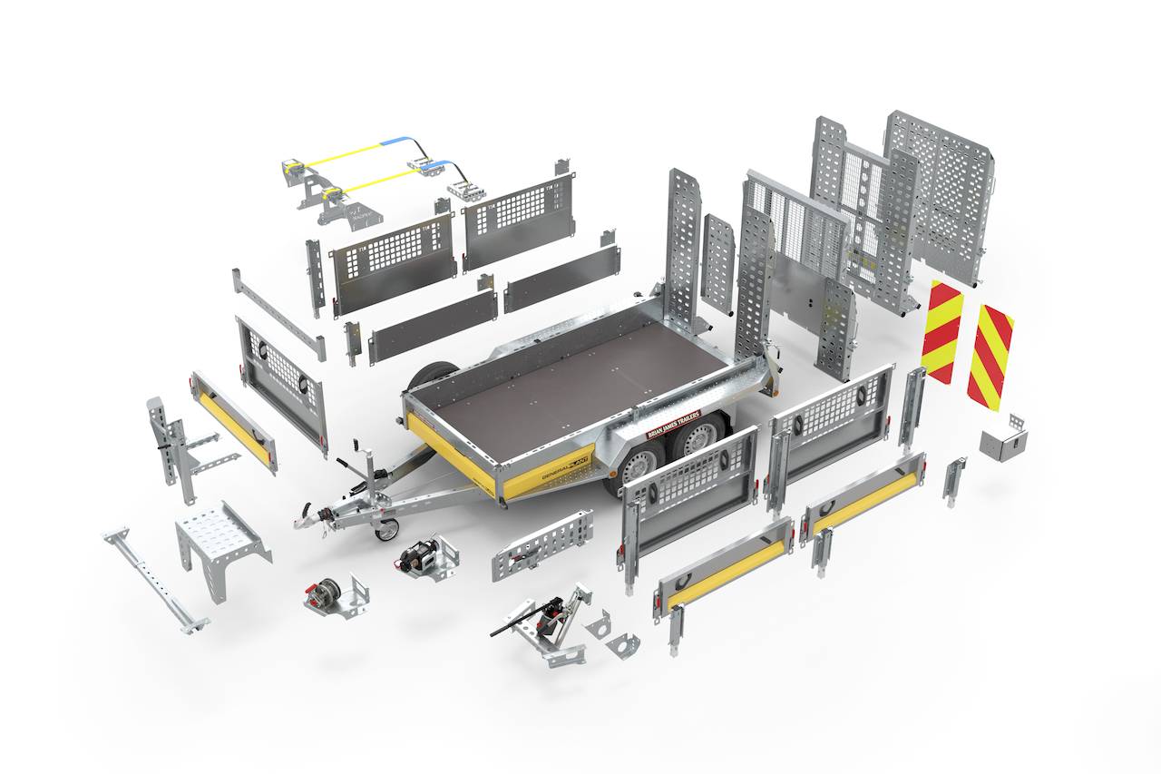 BRIAN JAMES GENERAL PLANT 551-4018-35-3-12 | TRIDEM | SCHWERLASTRAMPE