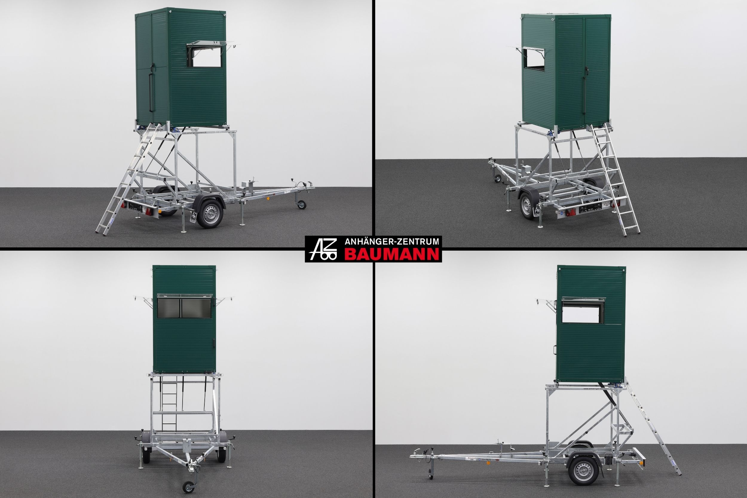 TPV TRAILER MOBILE JAGDKANZEL